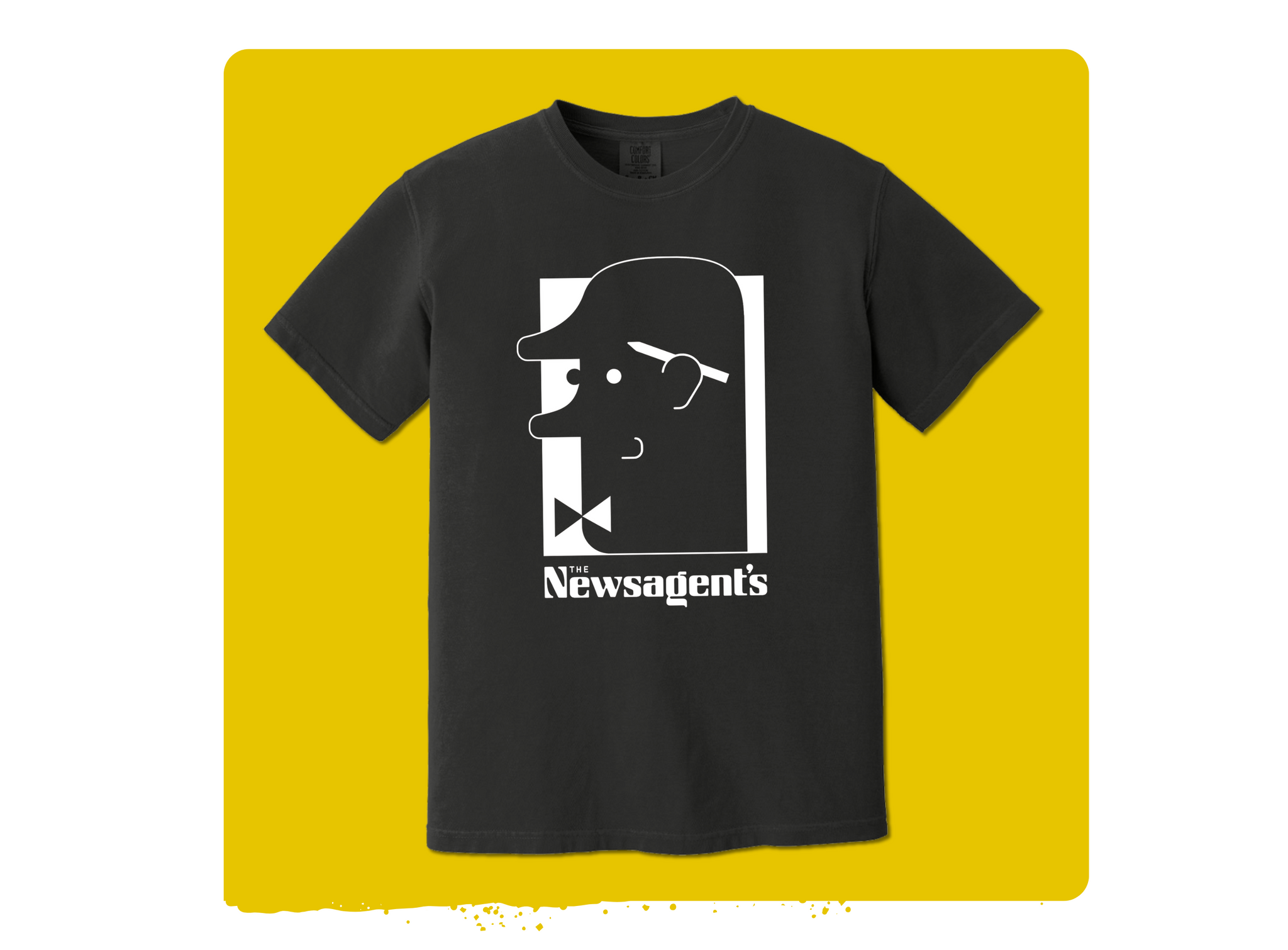Newsagent's B&W Tee
